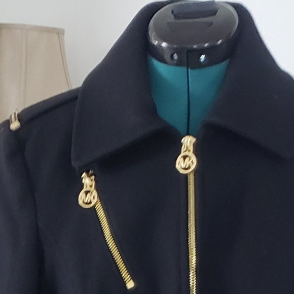 MICHAEL Michael Kors Wool Blend Peacoat - Picture 3 of 3